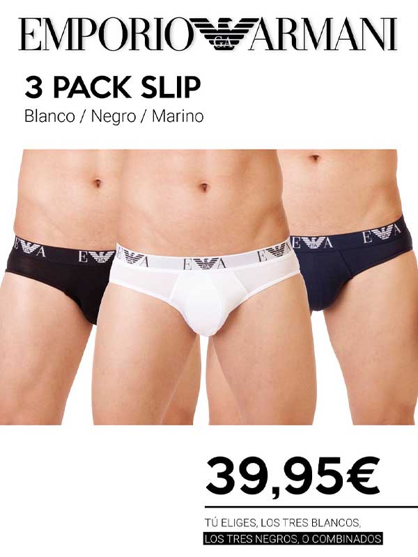 Banner Pack Slips Emporio Armani